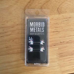 NWT unicorn 🦄 14g nipple bars/rings